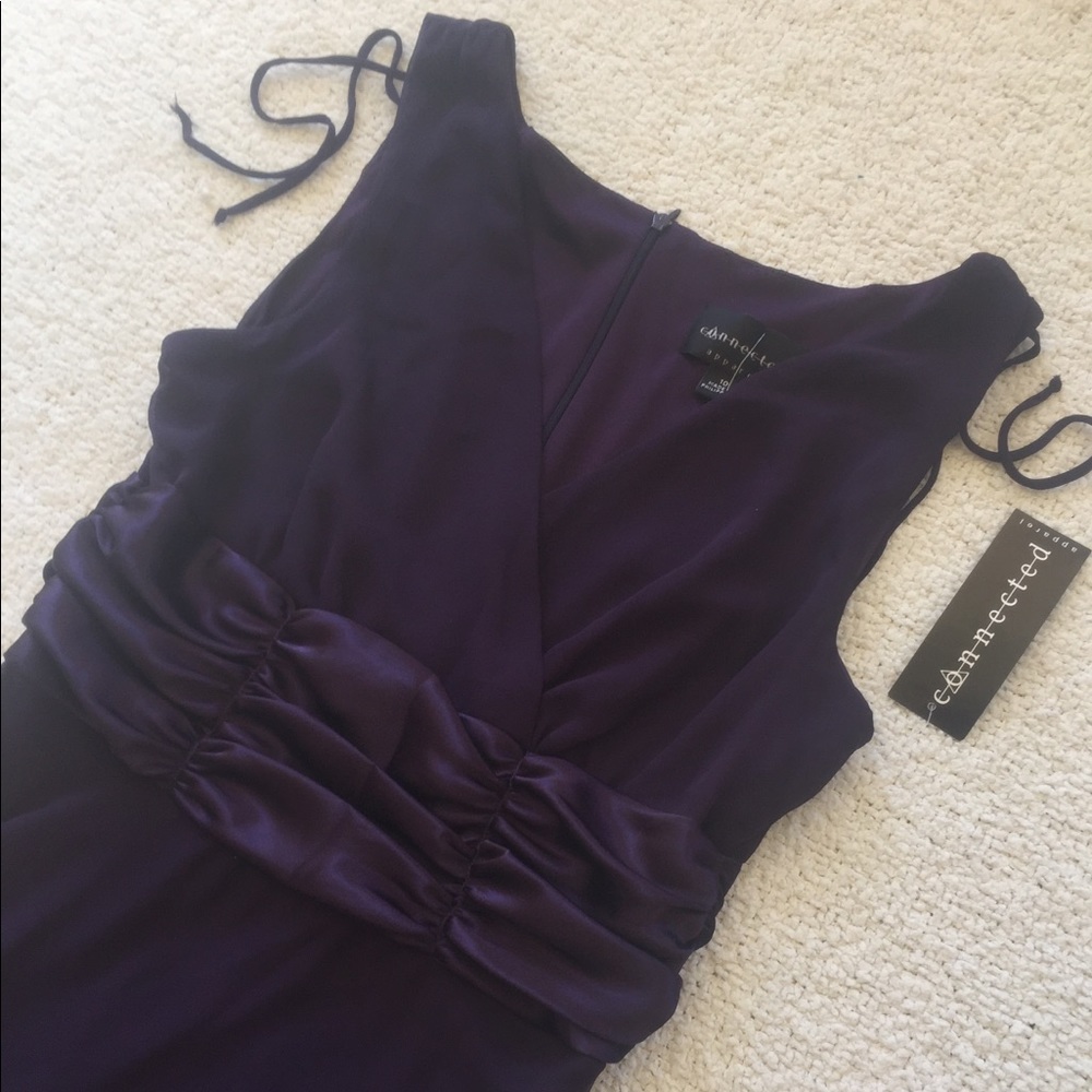 NWT Connected Apparel | Purple Dress